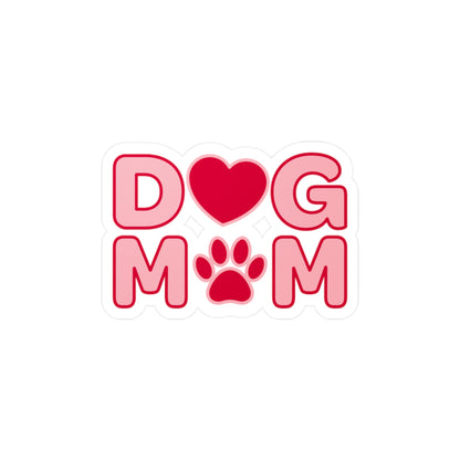 Dog Mom Vinyl Decals