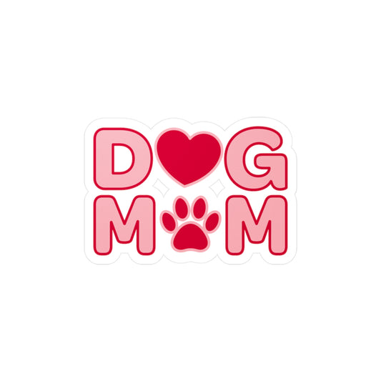 Dog Mom Vinyl Decals