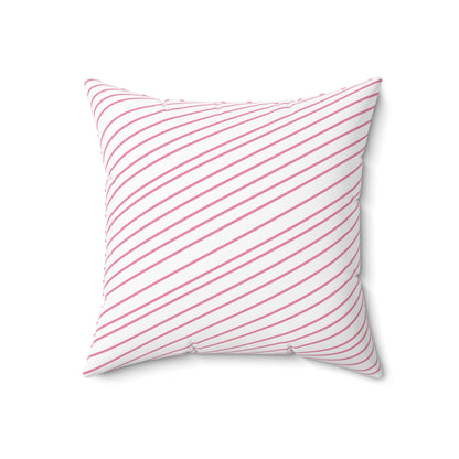 Sweet Nothings Square Pillow with Spun Polyester